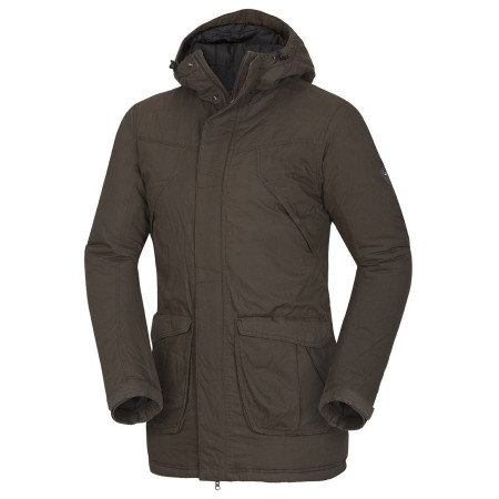 Férfi kabát Northfinder Longo sötétzöld