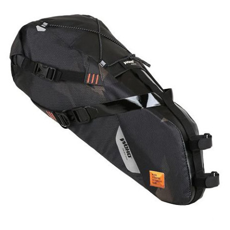 Nyeregtáska WOHO X-Touring Dry Bag Diamond CyberCam černá M fekete