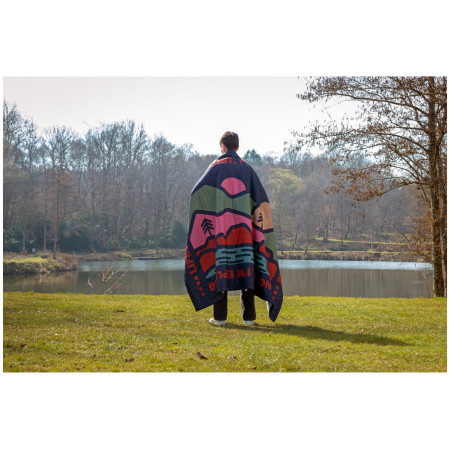 LifeVenture Sundown Berber Lined Blanket pléd