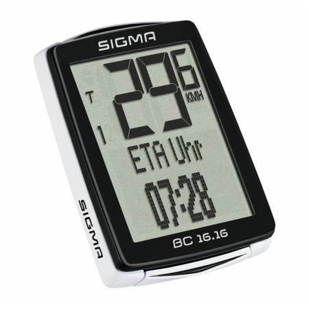 Počítač Sigma BC 16.16 drátový fekete