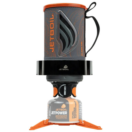 Jet Boil Flash 1.0L WindGuardKit főző szürke/narancssárga Topo