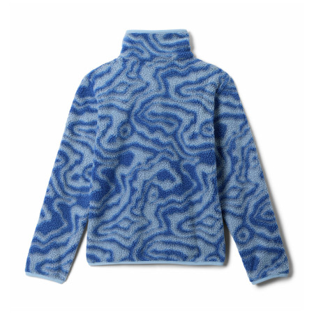 Columbia Helvetia™ II Printed Half Snap Fleece Mountain Blue T gyerek pulóver