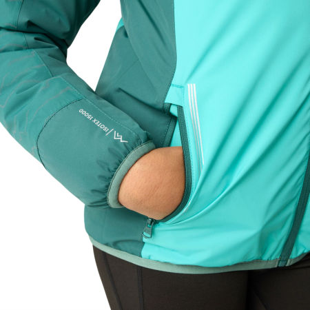 Regatta Illuma Reflective Jacket Mediterranea/Turquoise gyerek télikabát