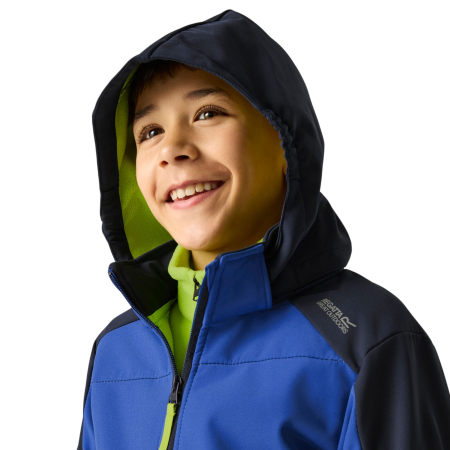 Regatta Haydenbury Navy/Olympian Blue gyerek softshell kabát