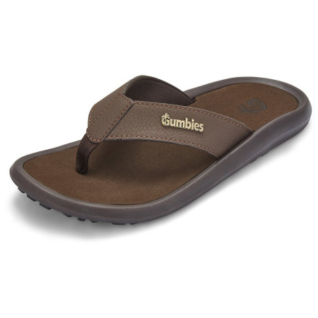 Gumbies Noosa Brown flip-flop