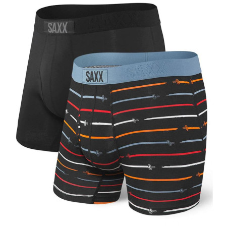 Boxer Saxx Ultra Boxer Brief Fly 2Pk kevert színek