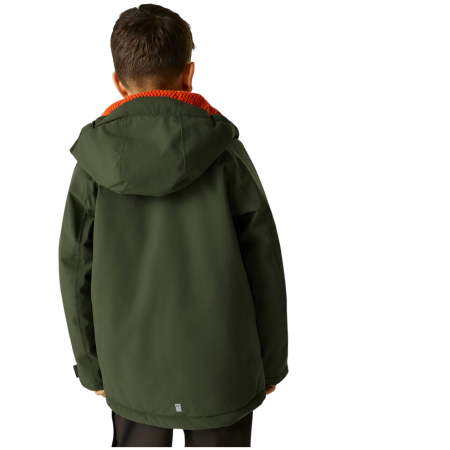 Regatta Hillain Warm Lined Dark Khaki gyerek télikabát
