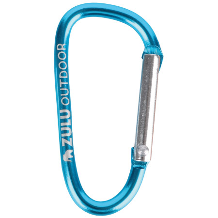 Zulu M 3-pack segéd karabiner kék light blue