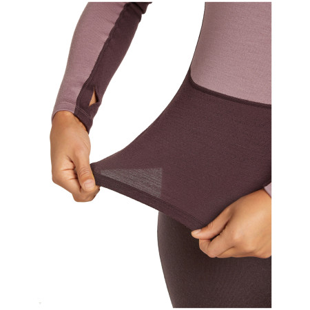 Icebreaker Merino 260 ZoneKnit LS Crewe női póló