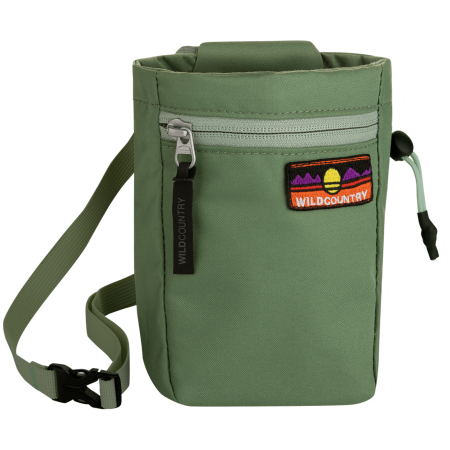 Wild Country Flow Chalk Bag ziazsák zöld green ivy