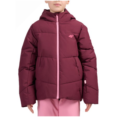 4F Technical Jacket F1194 Burgundy gyerek síkabát burgundi vörös Burgundy