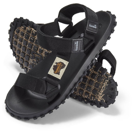 Gumbies Scrambler Sandals - Black szandál