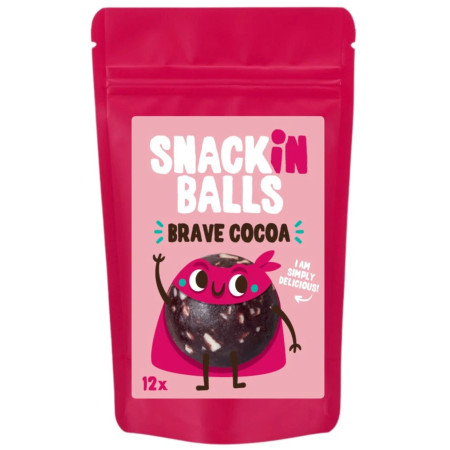 SNACKin BALLS Brave Cocoa 156 g sporttáplálkozás