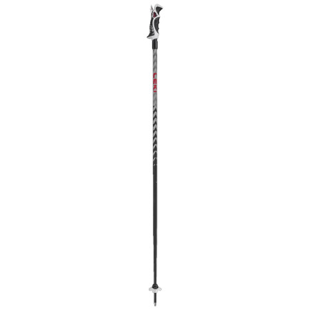 Leki Hot Shot S síbotok piros/szürke eloxal black-anodized grey-bright red