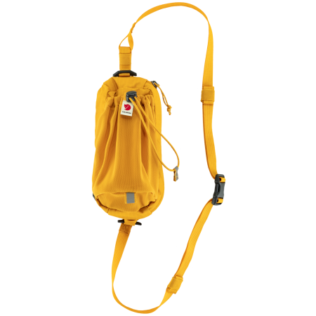Fjällräven Abisko Bottle Pocket kulacstartó zseb sárga Mustard Yellow