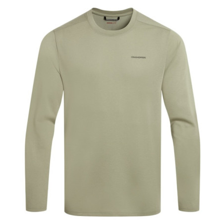 Craghoppers Nosilife Abel LS T-Shirt férfi póló világoszöld Bayleaf