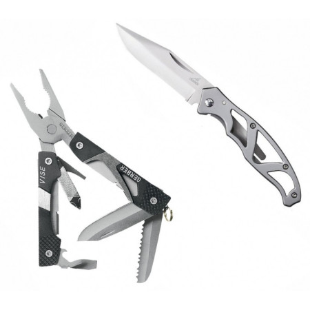 Multitool szett Gerber Set multitool Vise + kés Paraf