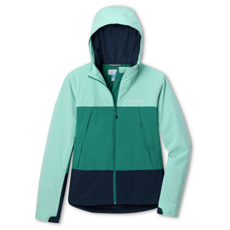 Columbia Boulder Falls™ Jacket női softshell kabát kék River Blue, Collegiate Navy, Spray