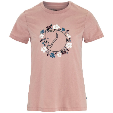 Fjällräven Fjällblomster Fox T-shirt W női póló rózsaszín Chalk Rose