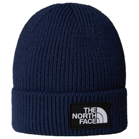 The North Face Tnf Logo Box Cuffed Beanie férfi sapka sötétkék Summit Navy
