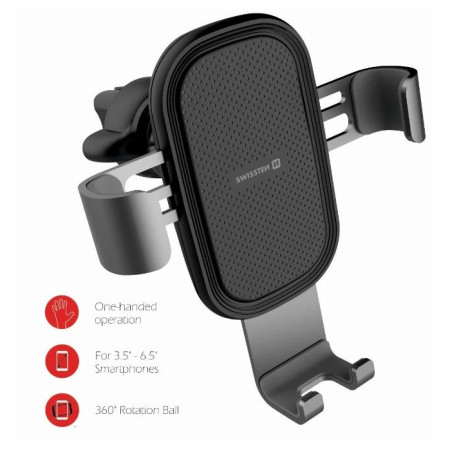 Swissten S-GRIP G1-AV3 telefontartók autóba