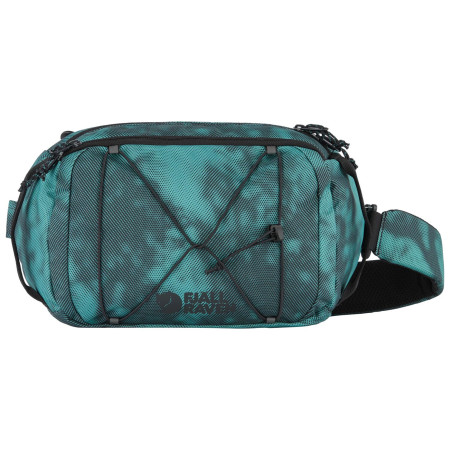 Fjällräven Skule Graphics Sling 6 övtáska zöld Teal-Shade