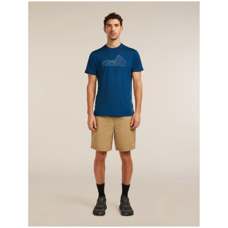 Icebreaker Merino Blend 125 Cool-Lite™ Sphere SS Tee Beta férfi funkcionális póló