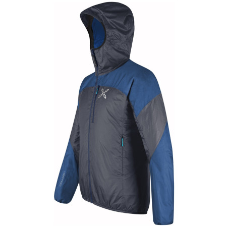 Montura Vertigo Hybrid Hooded Jacket férfi dzseki kék/sötétszürke Graphite Blue/B.Blue