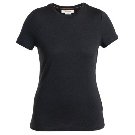 Icebreaker Women Merino 150 Tech Lite III SS Tee női funkcionális felső fekete Black