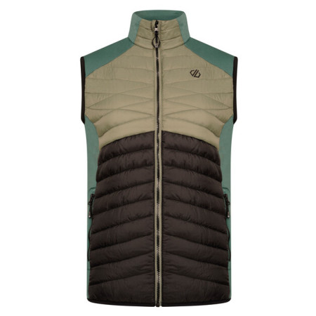 Férfi mellény Dare 2b MountaineerIIVest zöld/fekete