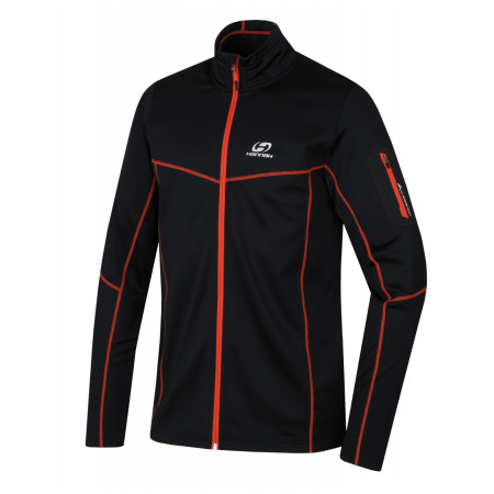 Hannah Tiller férfi pulóver fekete Anthracite(Orange)