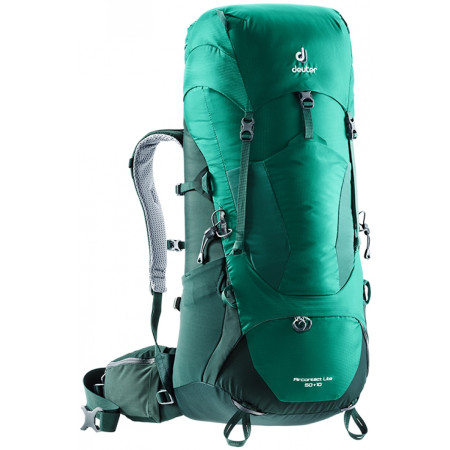 Hátizsák Deuter Aircontact Lite 50+10 zöld alpinegreen-forest