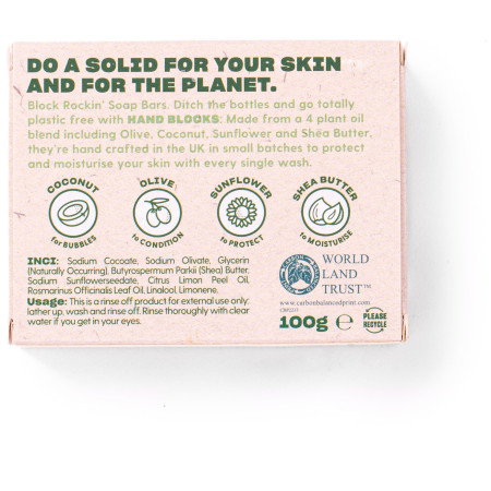 Totally Solid Hand Soap - Lemon & Rosemary úti szappan