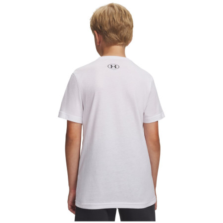 Under Armour UA B Patch Pack Wm SS White gyerek funkcionális felső