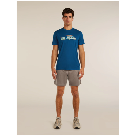 Icebreaker Men Merino 150 Tech Lite SS Tee Transportage férfi funkcionális póló