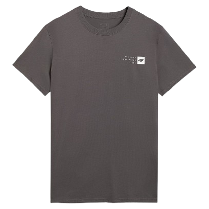 4F Tshirt M3131 férfi póló szürke MIDDLE GREY