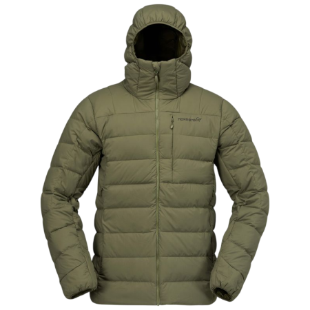 Norrona femund down700 Zip Hood férfi tollkabát olívia Olive Night