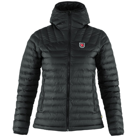 Fjällräven Expedition Lätt Hoodie női télikabát fekete Black