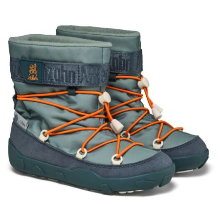Affenzahn Winter Boot Vegan Snowy Bunny gyerek téli cipő zöld Bunny