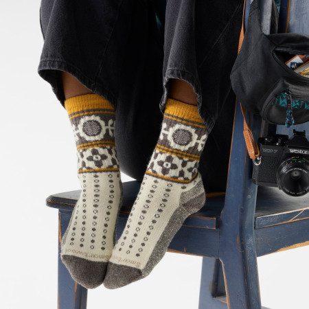 Smartwool Women's Everyday Cozy Retro Sunflower Cr zokni