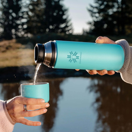 Snow Monkey Pioneer 0,7L termosz világoszöld Soča Mint