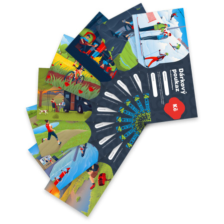 4camping Elektronický dárkový poukaz voucher