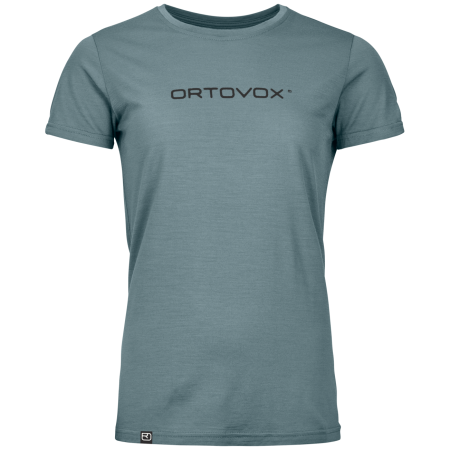 Ortovox 150 Cool Brand Ts W női funkcionális felső szürke Icy Shore