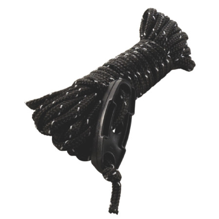 Sátorzsinór Easy Camp Black-reflective Guylines