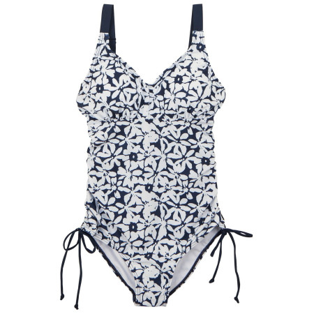 Regatta Alinae Swim Costume női fürdőruha fehér/kék Nvy/WhtLFlrl