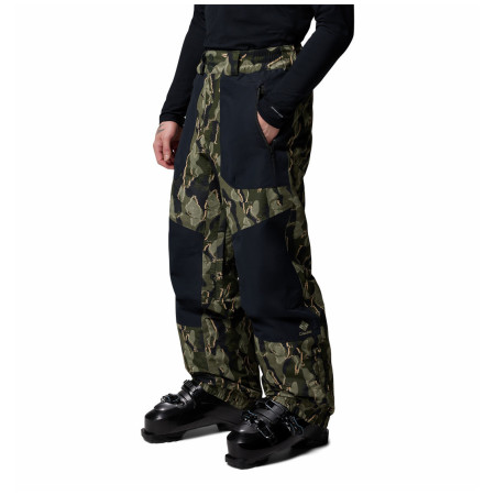 Columbia Coreshot™ Printed Pant férfi sínadrág zöld/fekete Greenscape Treebark Print, Black