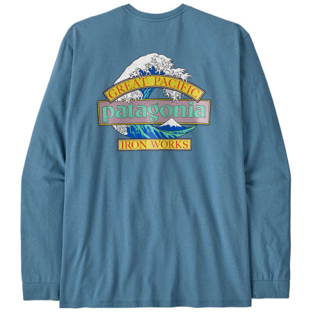 Patagonia Long-Sleeved Great Waves Responsibili-Tee férfi póló