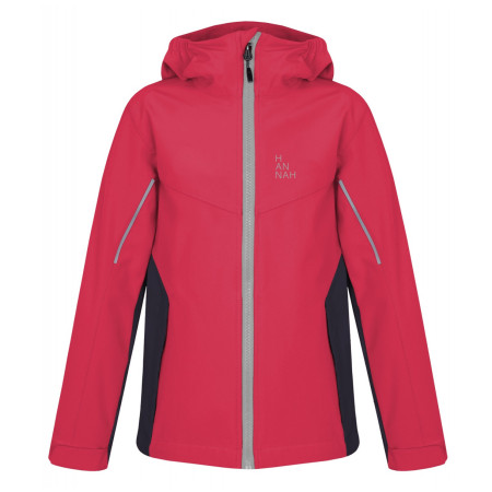 Hannah Capra Jr gyerek softshell kabát rózsaszín geranium/night sky