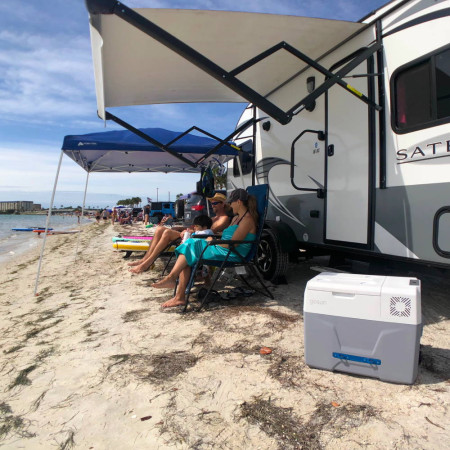 GoSun Chill 40 l-es autós hűtőláda körkörös hűtéssel kompresszoros hűtőtáska