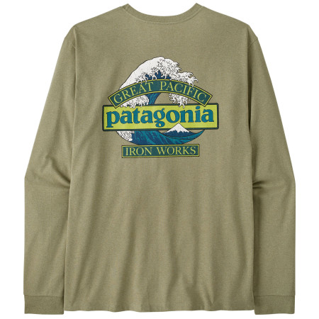 Patagonia Long-Sleeved Great Waves Responsibili-Tee férfi póló